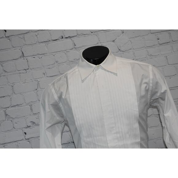 Brooks Brothers Dress Shirt Mens Size Medium 15.5-34 Slim Fit French Cuffs - Picture 7 of 7